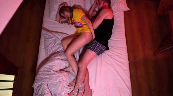 Sexy Neighbor Asked To Sleep Over... Then Begged Me To Fuck Her!