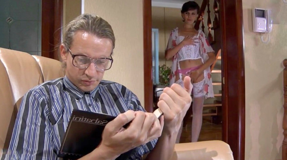 Horny Stepmom In Sexy Lingerie Craves Nerd Cock Right Now!
