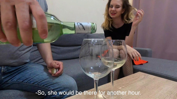 Drunk Slut Visited Her Best Friend’s Husband And Spread Her Legs Wide!