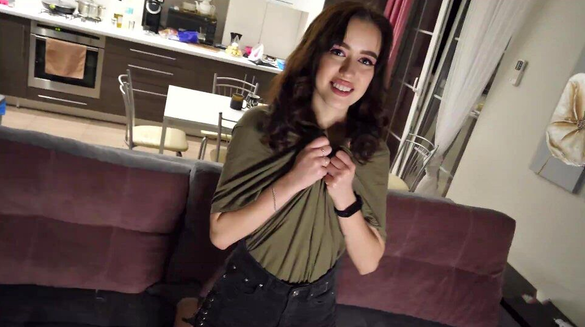 Horny Russian College Slut Gets Fucked By Her Friend On Camera Again!