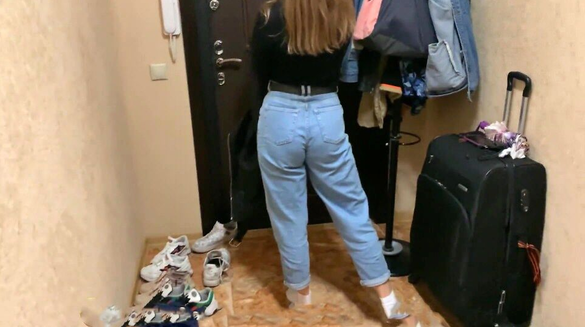 Walked A Hot Stranger Home... She Let Me Fuck Her Any Way I Wanted!