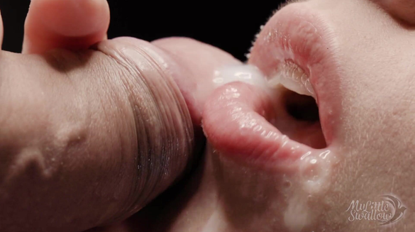 Sweetest Sloppy Blowjob In Extreme Close-Up With Masked Hottie!