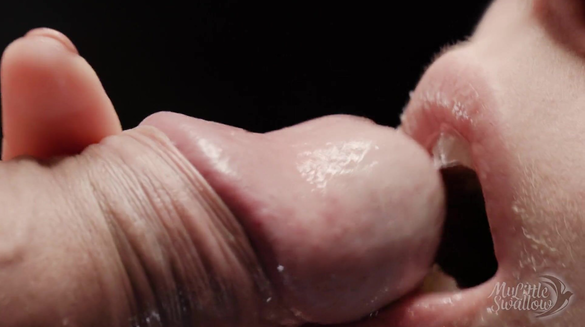 Sweetest Sloppy Blowjob In Extreme Close-Up With Masked Hottie!