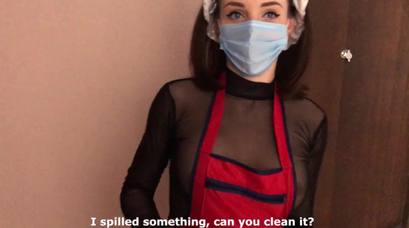 I Called The Hot Maid To Clean... Then Fucked Her Hard Right There!