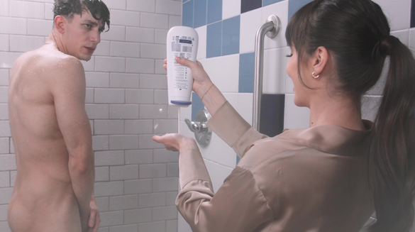 What The Fuck?! Busty Mature MILF Walked In On Me In The Shower!