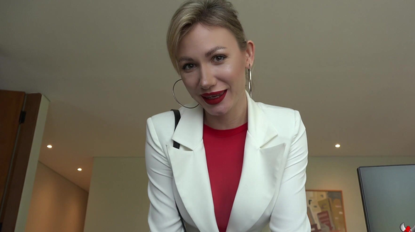 She Landed The Hot Secretary Job... And Got Fucked By Her Boss On Day One!