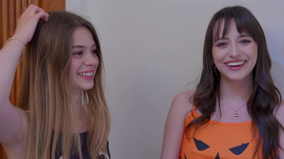 Fucked Two Hot Pussies On Halloween Night!