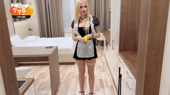 Sexy Maid Stayed After Cleaning And Fucked Me Senseless!