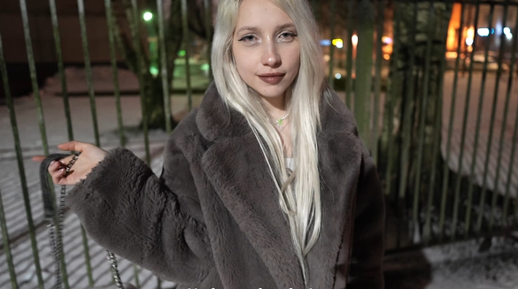 Married Guy Picked Up A Fur-Coat Slut On The Street And Fucked Her Raw!