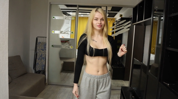 He Fixed My Computer... So I Thanked Him With My Tight Wet Pussy!