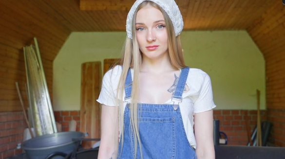 Wrong House Mistake! Gardener Fucked Me Senseless In The Shed And Covered Me In Cum!