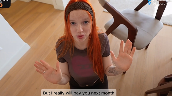 Couldn't Pay Rent... So I Had Passionate Sex With The Hot Student!