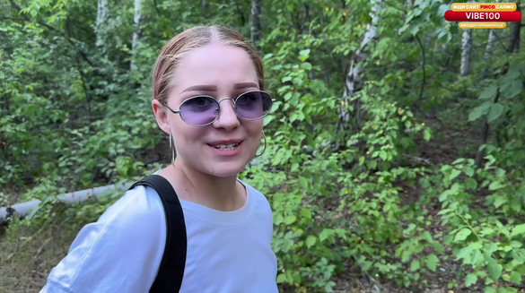 Wild Forest Sex Real Couple Fucks Hard In Front Of Passing People