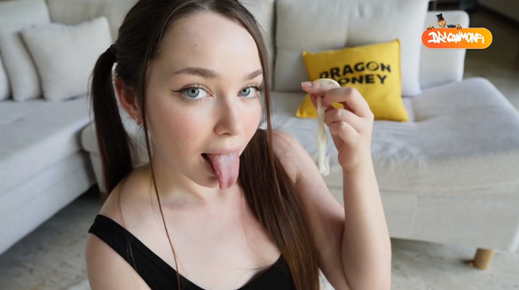 He Fingered Her Tight Ass Then Fucked Her And She Licked Cum