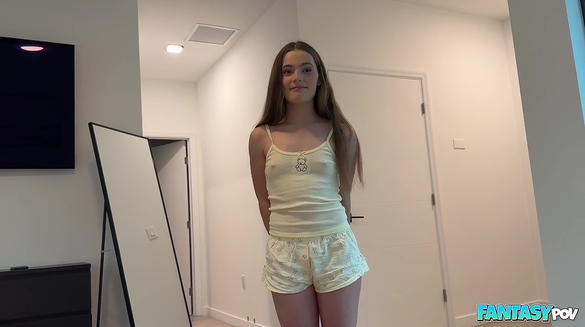 Stepsister Shared Bed And Her Pussy Got So Wet She Fucked Him