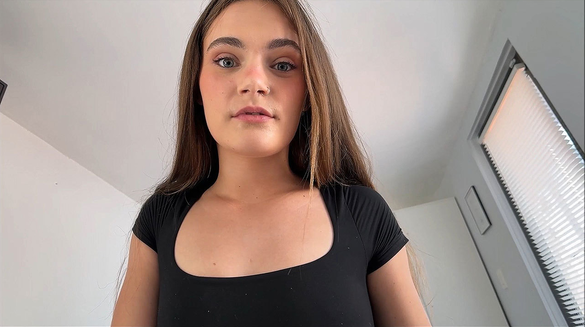 Stepsister Begs Me To Stretch Her Tight Hole With My Thick Cock