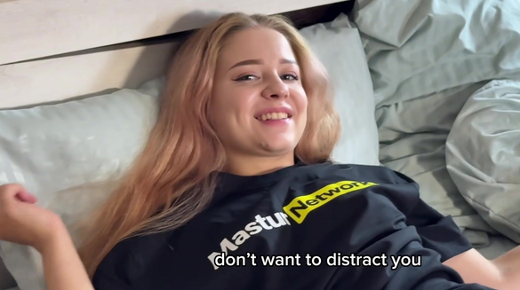 Watched Porn And Begged Stepbrother To Fuck My Dripping Pussy
